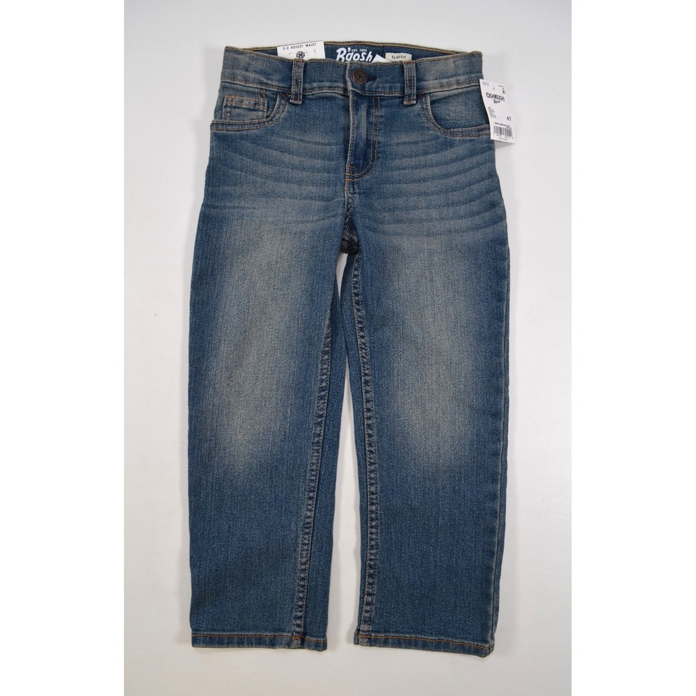 Nwt's OshKosh B'gosh Blue Jeans 4T Toddler Boy Classic